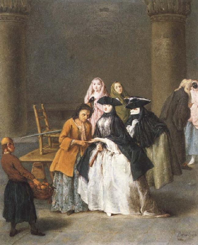 Pietro Longhi A Fortune Teller at Venice Germany oil painting art
